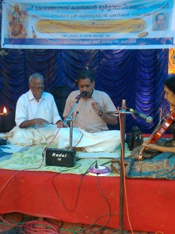 With Thrissur R. Vaidyanatha Bhagavathar With Thrissur R. Vaidyanatha Bhagavathar