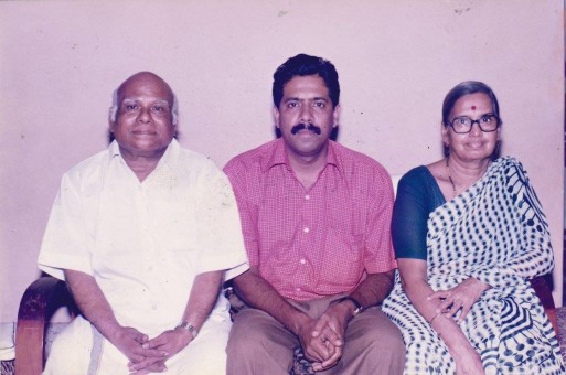 With Mrs. and Mr. Thrissur P Radhakrishnan With Mrs. and Mr. Thrissur P Radhakrishnan